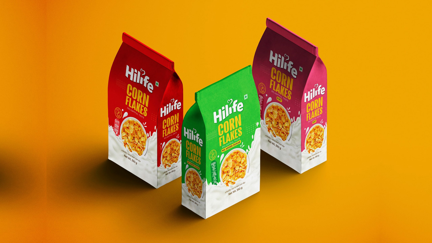 快消食品包裝設(shè)計_玉米片_速溶燕麥